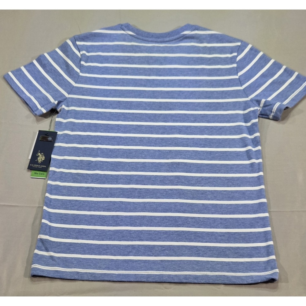U.S. Polo Assn. Boys Crew Neck Short Sleeve T-Shirt NEW SIZE 10/12 LARGE - Picture 8 of 9